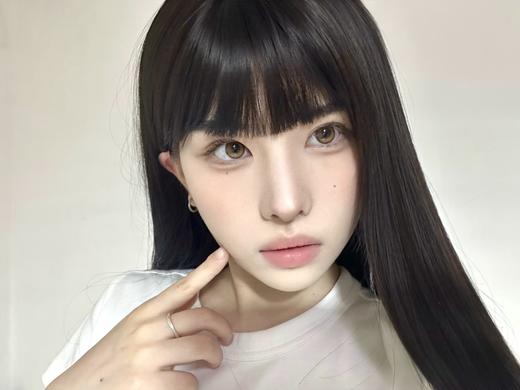 Loveiikira旗下 ·紫米&甜橙&薄荷｜14.2mm白狮参考着色中大直径｜半年抛  2片 商品图8