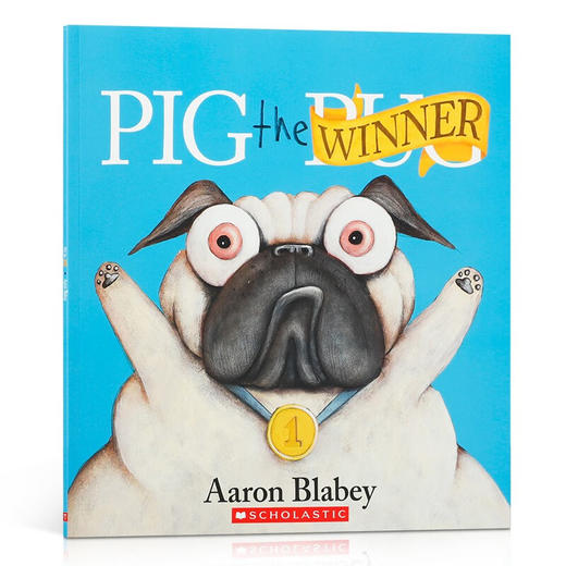 英文原版 Pig the Winner (with CD)巴哥犬猪猪系列：猪是赢家儿童幽默搞笑图画故事书 Scholastic出版平装绘本 商品图5