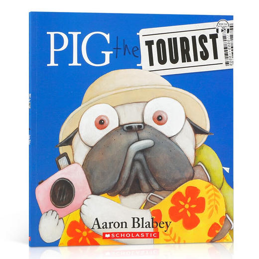 英文原版 Pig The Tourist (With Storyplus)巴哥犬猪猪系列：旅游儿童幽默搞笑图画故事书 Scholastic出版平装绘本 商品图0