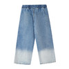 笛莎Deesha 女童裤子2024新款韩版宽松牛仔裤 商品缩略图5