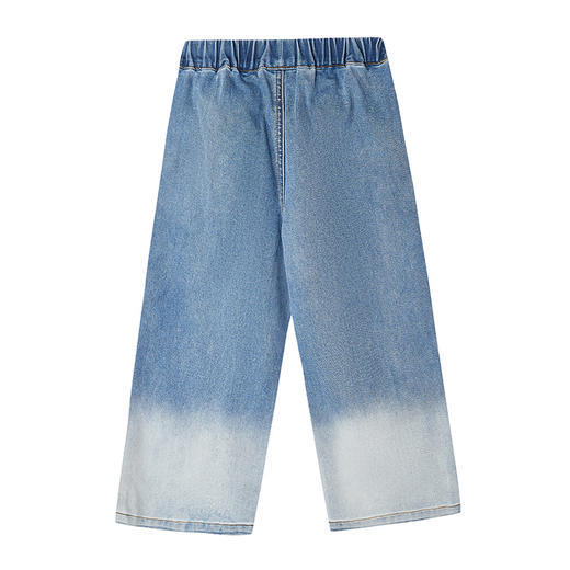 笛莎Deesha 女童裤子2024新款韩版宽松牛仔裤 商品图5