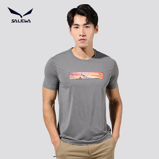 SALEWA沙乐华/男式速干T恤 SWAJH81028 商品图3