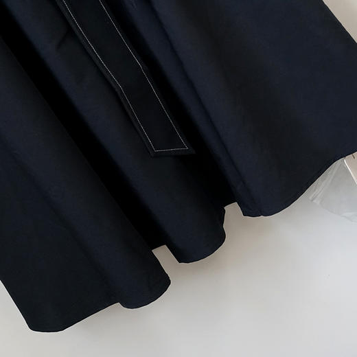 VIVIAN LIU薇薇安刘TR2424110春女装新款贴兜腰部腰带衬衫连衣裙 商品图4