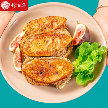 珍百年鲜冻法式鹅肝切片250g原切日料刺身生鲜婴儿辅佐食材 商品图5