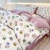 「数款可选！四件套」野兽同款双层纱四件套 四季款四件套套件床上用品 商品缩略图3