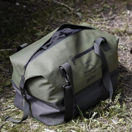 msquare 户外大容量防水双层驼包 商品图1