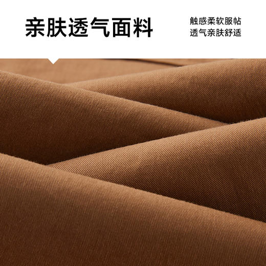 【夏季薄款】【新款DQ】大依优型大码男装束脚工装休闲裤加肥加大号肥佬宽松大号休闲长裤潮款 商品图3