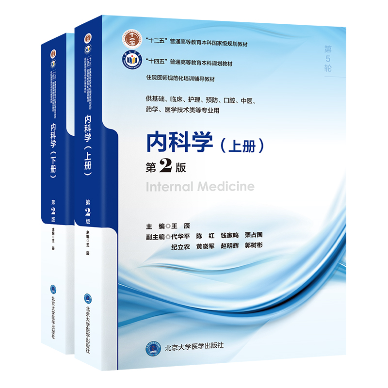 内科学（第2版）王辰 主编   北医社