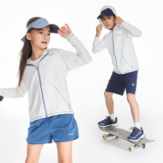 onmygame 儿童防晒衣男童夏季防晒服UPF50+防紫外线海边女童外套 商品图2