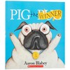 英文原版 Pig the Winner (with CD)巴哥犬猪猪系列：猪是赢家儿童幽默搞笑图画故事书 Scholastic出版平装绘本 商品缩略图0