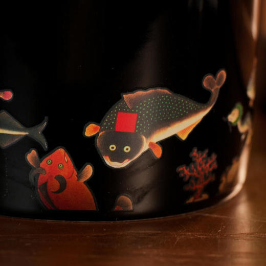 【景德镇御器研究院】海错龙杯 感温变色杯 商品图8