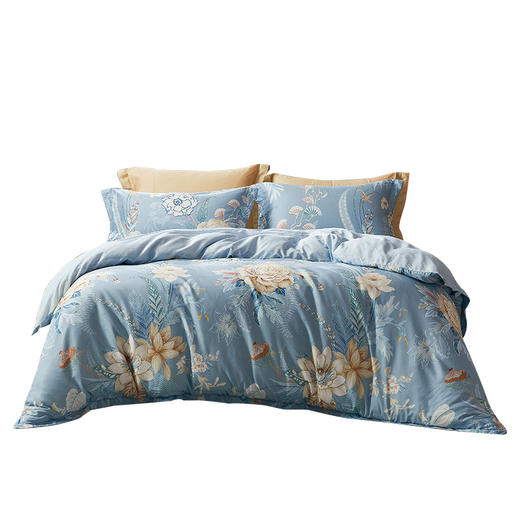 富安娜纯棉四件套-金蕊玉露 商品图0