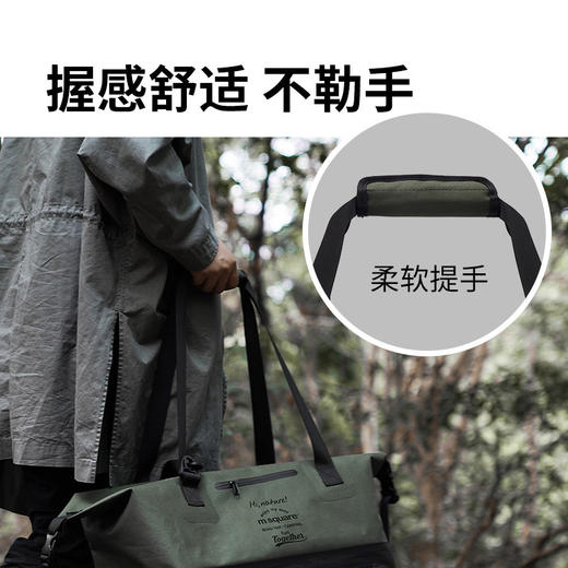 msquare 户外大容量防水双层驼包 商品图3