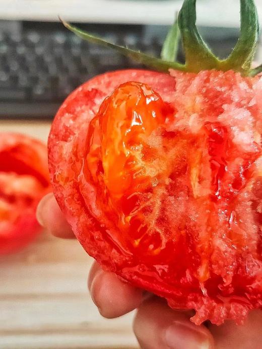 【AN】云南直发  自然熟元谋草莓心语番茄 白糖凉拌超韵味😍 商品图3