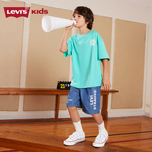 LEVIS 夏 大童小童 牛仔短裤 LVB-EH-H549 商品图3