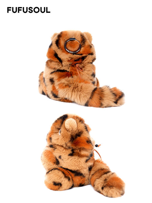 FUFUSOUL 100%午夜豹豹 獭兔毛 香薰娃娃送人送礼送女友生日节日礼物 商品图3