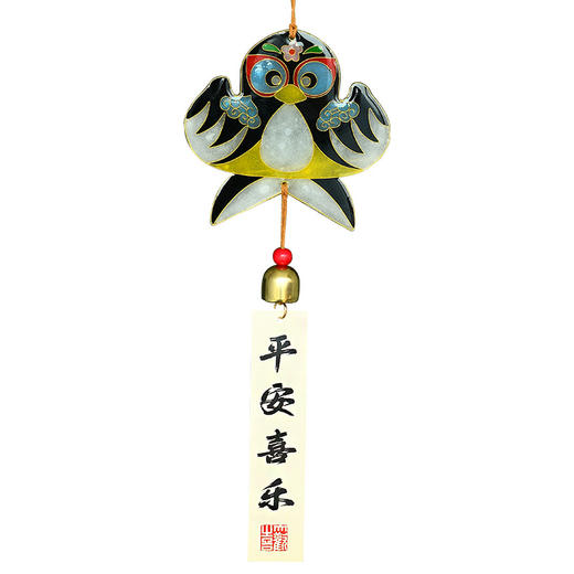 景泰蓝【风铃手工diy材料包 掐丝珐琅纸鸢挂件】四季风筝 亲子手工礼物团建活动 商品图4