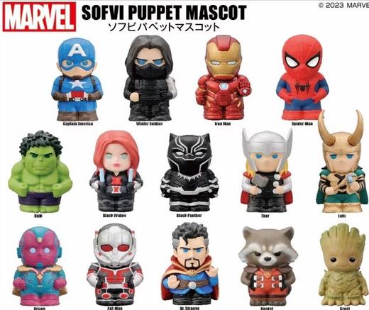 日本ENSKY复仇者联盟盲盒手指玩具 商品图0