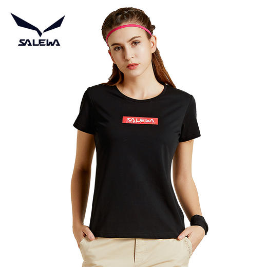 SALEWA沙乐华/女式短袖棉T恤 SWAJH82102 商品图4