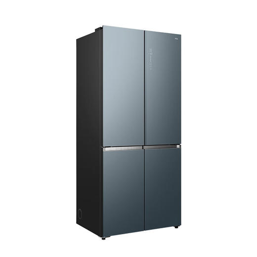 TCL460升十字双开门四门58厘米超薄嵌入大容量家用冰箱一级变频 零缝隙嵌入 多点离子杀菌R460P12-UQ 商品图2