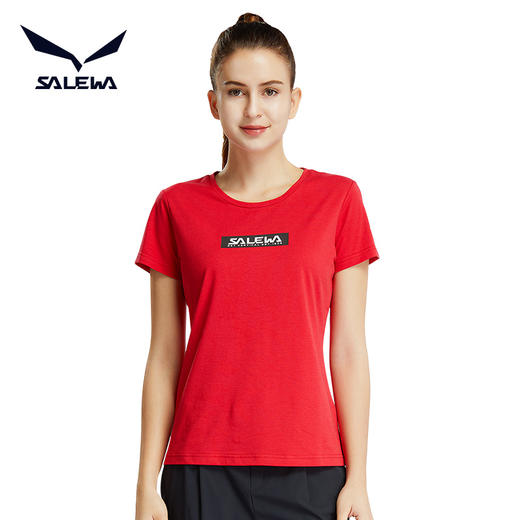 SALEWA沙乐华/女式短袖棉T恤 SWAJH82102 商品图2