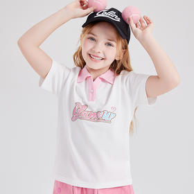 笛莎Deesha T恤2024夏季新款时尚翻领短袖T恤