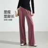 逸阳弹力金丝绒阔腿裤 丝滑垂顺有弹力 包容腿型更显瘦【丝绒空气裤】0978 商品缩略图1