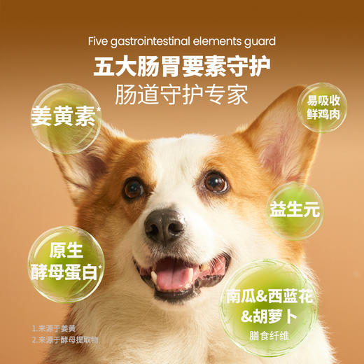 布兰德全价营养加焙烘焙犬粮 2kg/袋 商品图2
