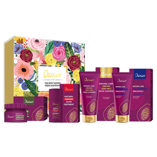 【为思礼】Oliviam/澳莉维亚 舒缓养肤礼盒套装 澳洲多件套淡化细纹舒缓养肤长效保湿 商品图3