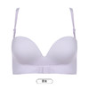 都市丽人舒适打底无痕聚拢内衣女泳布文胸B杯适穿1/2杯中厚树脂胶圈三排扣LB41A2 商品缩略图10