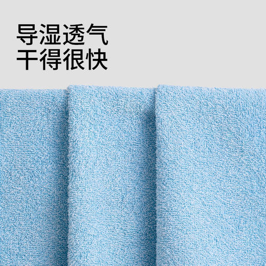 洁丽雅抗菌运动巾吸水毛巾运动家用速干吸汗健身房篮球跑步不掉毛 商品图3