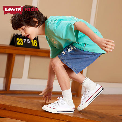 LEVIS 夏 大童小童 牛仔短裤 LVB-EH-H549 商品图2