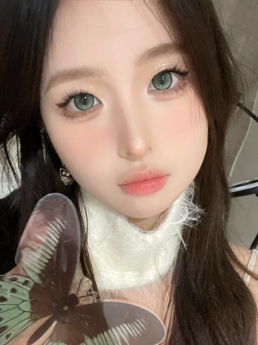 pfgirlcon半年抛美瞳 青柠气泡 14.5mm 商品图0