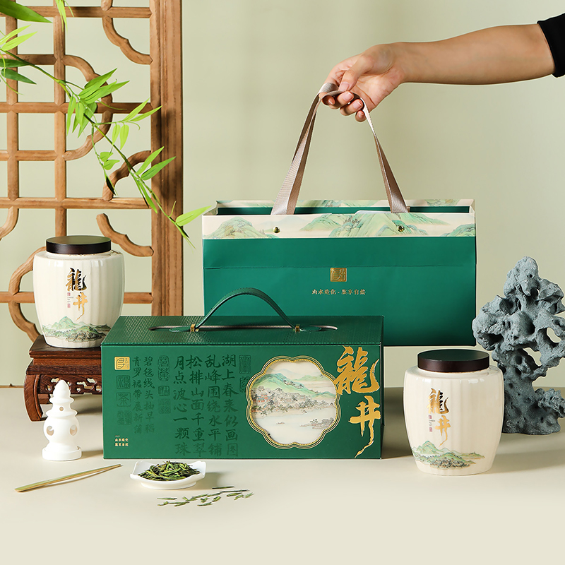 【如画江南】去寻春茶 特级龙井 明前采制 色绿味鲜 净含量250g