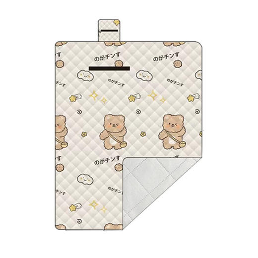 凯速凯速超声波便携野餐垫防潮垫露营 白底小熊 商品图1