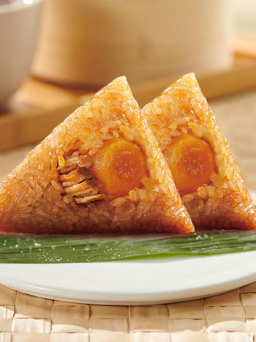 五芳斋嘉兴粽子 蛋黄猪肉粽 100克*2只 商品图4