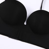 都市丽人舒适打底无痕聚拢内衣女泳布文胸B杯适穿1/2杯中厚树脂胶圈三排扣LB41A2 商品缩略图3