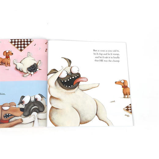 英文原版 Pig the Winner (with CD)巴哥犬猪猪系列：猪是赢家儿童幽默搞笑图画故事书 Scholastic出版平装绘本 商品图6