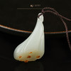 新疆国玉盟世玉和田玉白玉挂件（莲蓬）【带证书·顺丰物流】 商品缩略图2