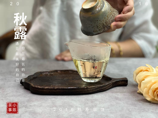 【珍藏级8年陈老白茶】2016深秋寿眉饼《秋露》，软、糯、汁液横流，诸香齐聚，尽显老白茶之岁月风华 商品图9