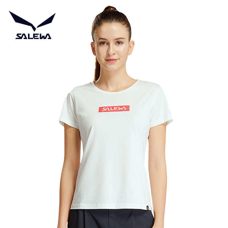 SALEWA沙乐华/女式短袖棉T恤 SWAJH82102
