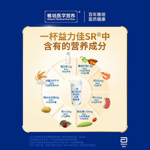 雅培益力佳SR®营养配方粉 400g/罐 商品图2