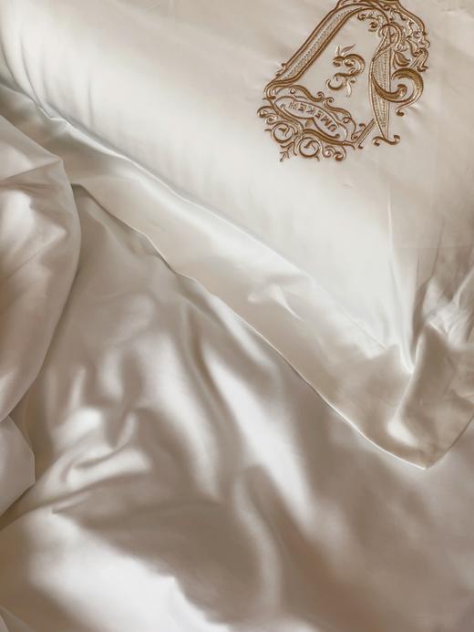 超舒服！香g客定线下篙端款！140支超细匹马棉四件套，“棉中软黄金”长纤维不易起球g纯顺丝滑细腻有光泽，春夏换季自住款床品分享，触感柔软丝滑亲肤！四季适用 花花品质生活好物分享 商品图11