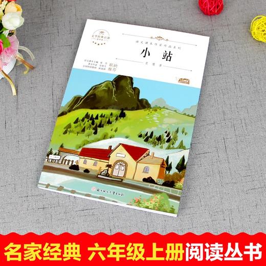 语文课本作家作品系列 《小站》 非塑封 商品图1