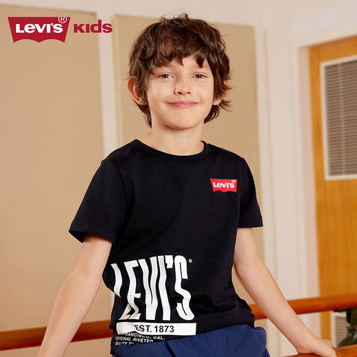 LEVIS 李维斯  夏 大童小童 短袖T恤 LVB-TE-F262 商品图4