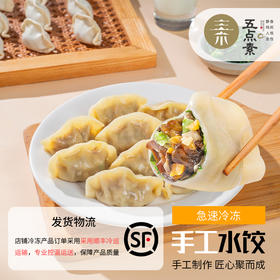 【部分地区不发货，具体看详情页】正耕 五点素手工水饺