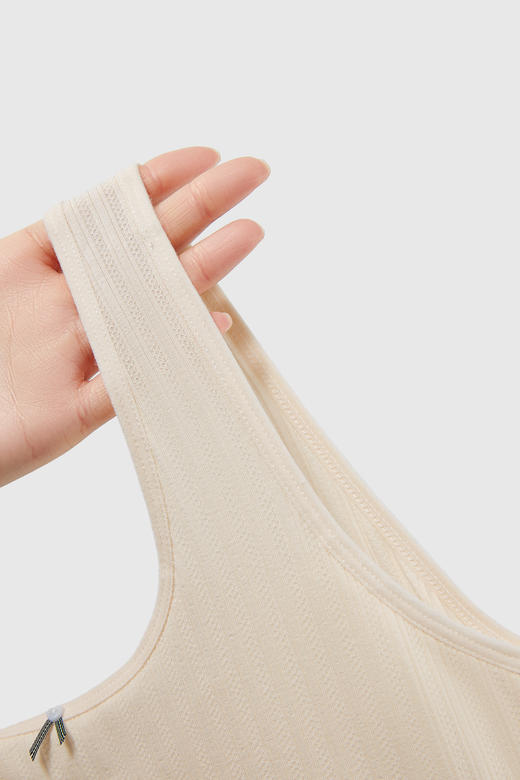 【第二件 0 元｜ 满2件 5 折】【秀黛】提花条纹一阶背心少女背心L5114099T【门店同款】【如遇缺货自动退款，介意勿拍】 商品图3