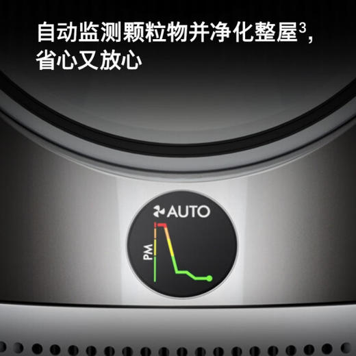 戴森（DYSON）HP10空气净化风扇Gen1 净化、制暖 、循环风三合一 暖风取暖 捕获颗粒物 滤除异味 【白色】 商品图5