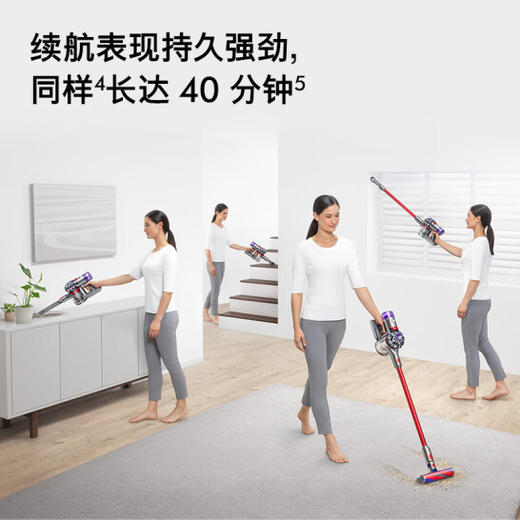 戴森（DYSON）V8 Slim Fluffy无绳吸尘器 轻量化设计 吸尘除螨一体 长续航 家用 2024款 商品图7