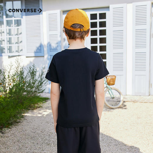 CONVERSE 夏 大童小童 短袖T恤 CNVB-TE-D937 商品图3